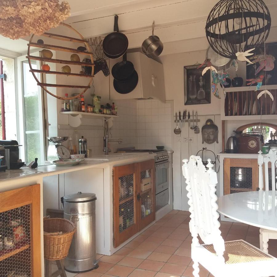 Maison 18Eme Siecle Le Moulinaud Eksteriør billede